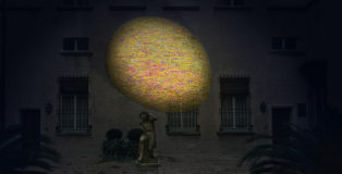 Giorgio Bevignani - EosEco, installazione site-specific, Palazzo Zambeccari, Bologna