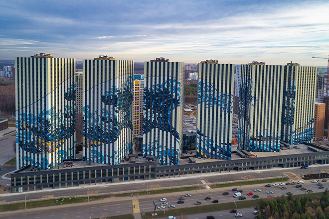 La grande onda di Kanagawa – Architettura creativa a Mosca