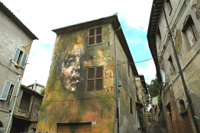 La rouille - Mural for Urban Vision Festival, 2016, Acquapendente (VT), Italy