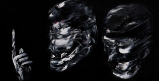 Lorenzo Puglisi - Il Grande Sacrificio, 2019, dettaglio olio su tavola di pioppo, cm 205x605