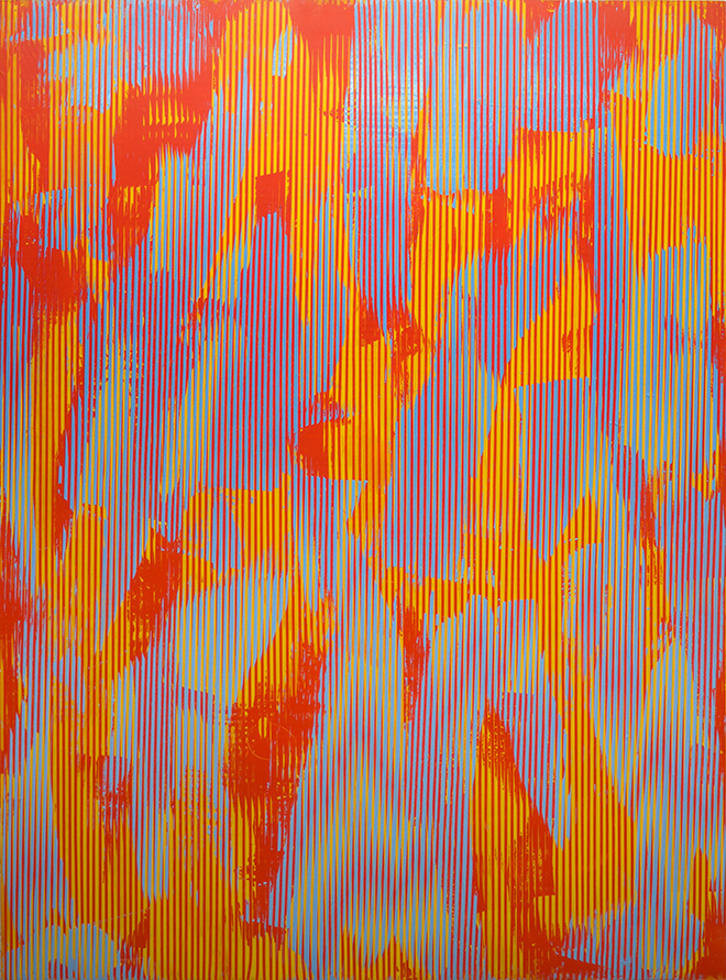 Julie Oppermann - 1905, 2019, 100x80cm, oil on panel, MAGMA gallery, Bologna.