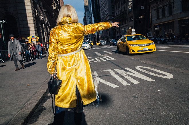 Mathias Wasik (USA) - Yellow Cape,  Honorable Mention Street Photography Category, URBAN 2018 Photo Awards