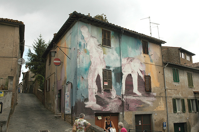 Wasp Elder - Mural for Urban Vision Festival, 2018, Acquapendente (VT), Italy