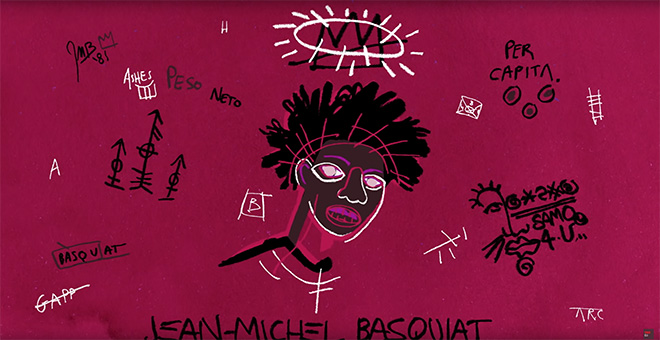 Raccontare Basquiat in un’animazione