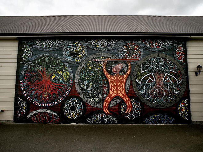 Mike Tupaea - Hope for my people, Street Prints Manaia -  Whangarei. photo credit: @yoshi_travel