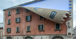 Alex Chinneck - IQOS, World Revelead, site-specific installation, Tortona District, Milan