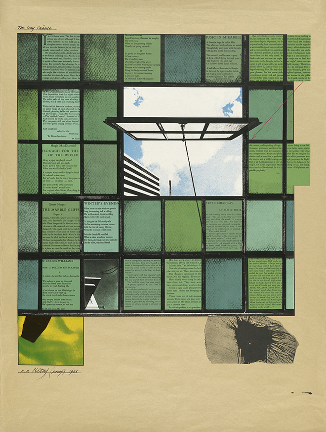 R.B. Kitaj, The Gay Science, 1965, Screenprint on paper, 77,2x58,7cm