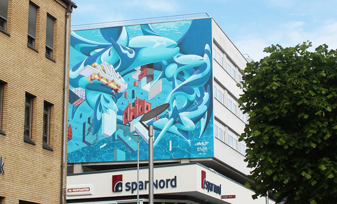 ETNIK + Made514 – Murale a Randers