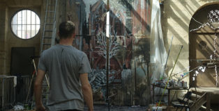 Gonzalo Borondo - M E R C I, installation, Temple des Chartrons, Bordeaux, 2019.photo credit: Matteo Berardone