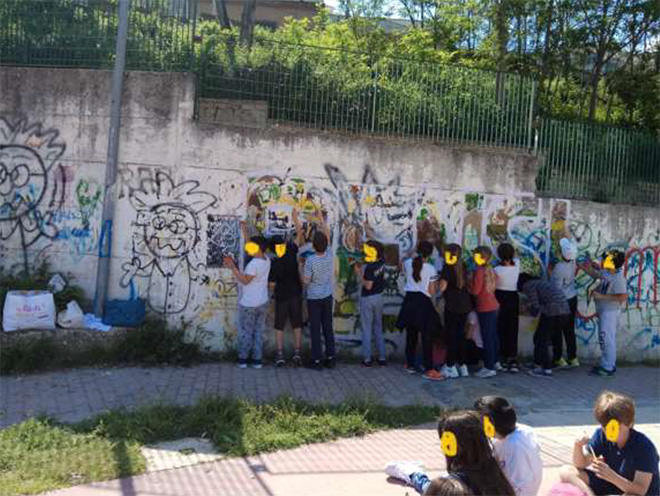 OLTRE IL MURO - I bambini e la street art, (Pensiamoci), Castelnuovo di Porto