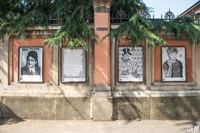 SABOTAGE - CHEAP street poster art: guerrilla semiologica a Bologna. photo credit: Michele Lapini