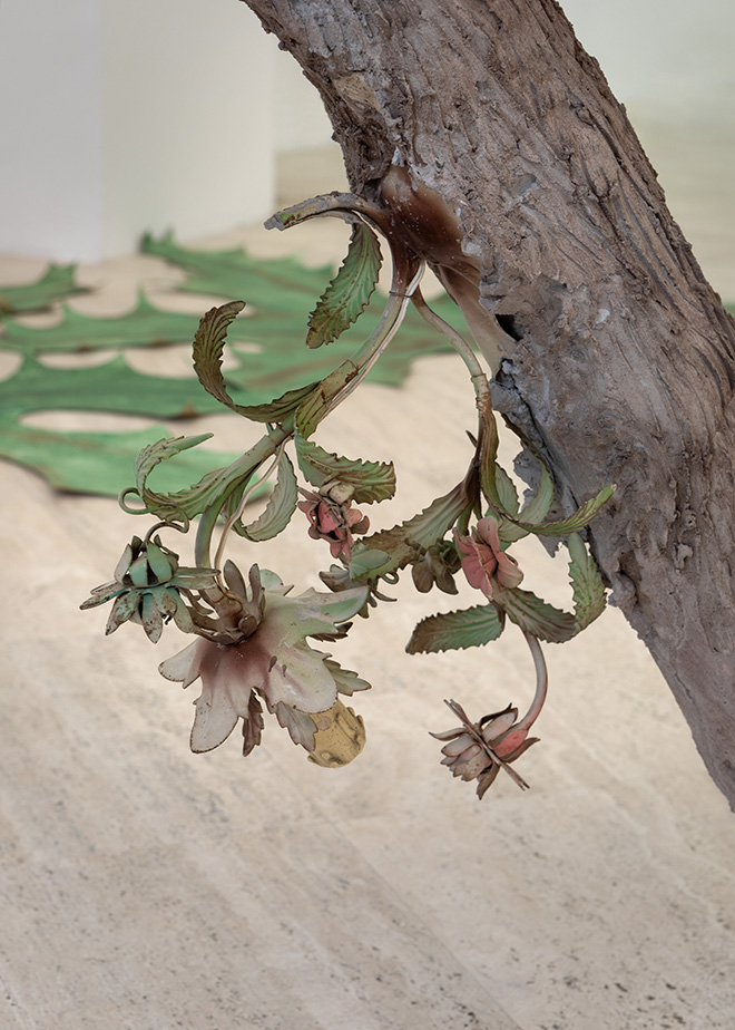 Latifa Eachakhch, Romance, installation view at Fondazione Memmo, Rome 2019. ©Daniele Molajoli