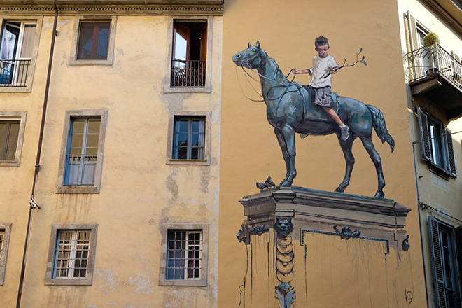 Ernest Zacharevic - Murale a Torino