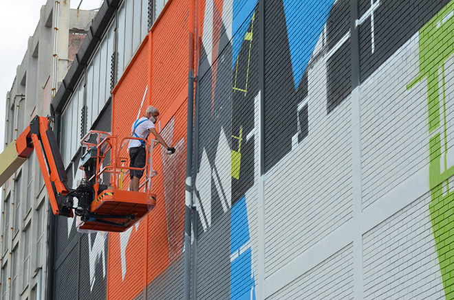 Zedz - ON THE WALL PROJECT, Genova Certosa, 2019. photo credit: Matteo Fontana