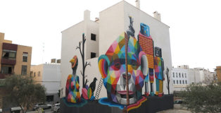 Okuda San Miguel - Multiverse, Ibiza, Bloop Festival