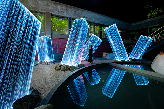 teamLab - Megaliths in the Bath House Ruins