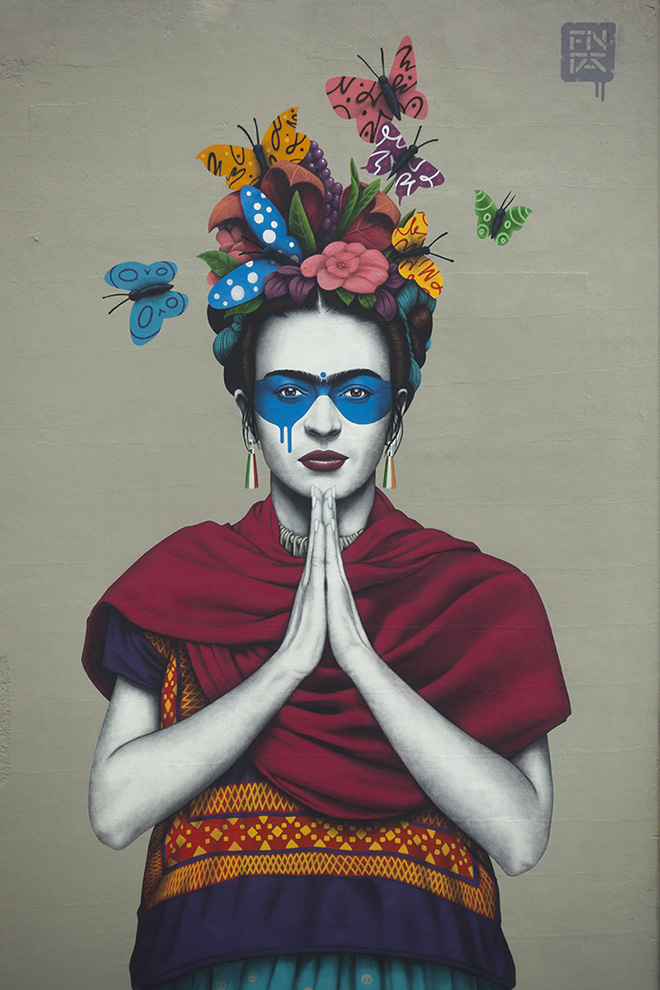 Fin DAC - Magdalena (Frida Kalho), Chapultepec Avenue, Guadalajara (Mexico)