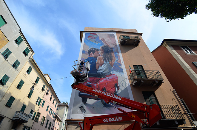 Antonello Macs - ON THE WALL project, Genova Certosa. photo credit: Matteo Fontana