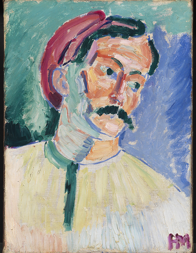 Henri Matisse (Le Cateau-Cambrésis 1869-Nizza 1954), André Derain 1905, olio su tela, cm 39,4 x 28,9. Londra, Tate, N06241. Acquistato grazie al Knapping Fund, all’Art Fund, alla Contemporary Art Society e a sottoscrittori privati, 1954. © Tate, London 2019. © Succession H. Matisse, by SIAE 2019