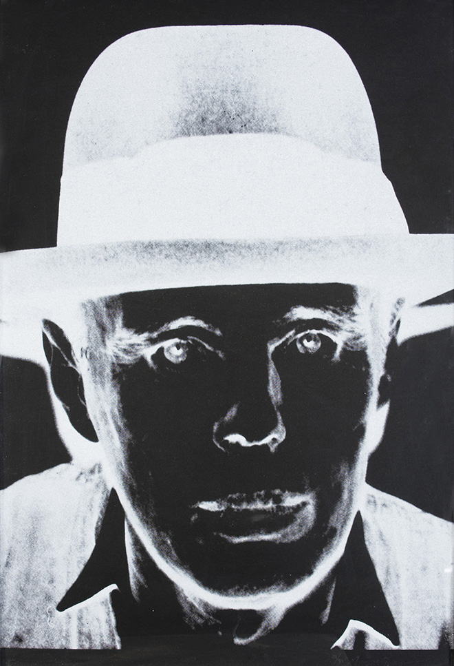 Andy Warhol: Joseph Beuys, serigrafia, 103,8 x 76,5 cm.