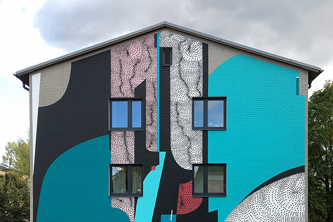 Seikon + Anastasia Papaleonida – Mural, Tartu