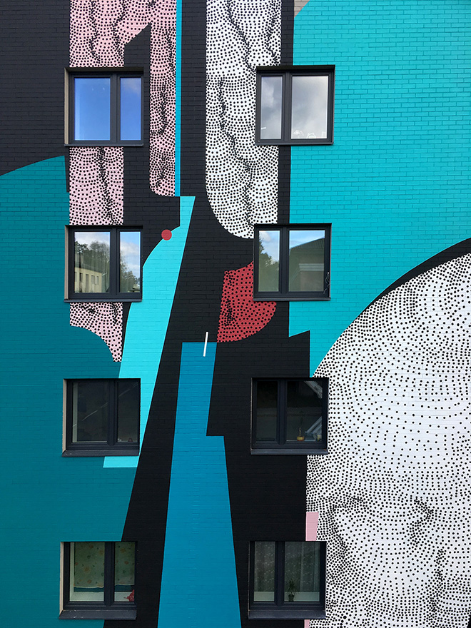 Seikon + Anastasia Papaleonida - Mural, Tartu (Estonia), 2019