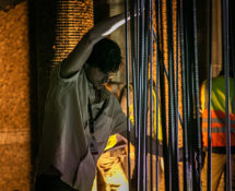 Studio Studio Studio - Edoardo Tresoldi working on Gharfa Diriyah Oasis, curated by Designlab Experience. ©Cristiano Coini