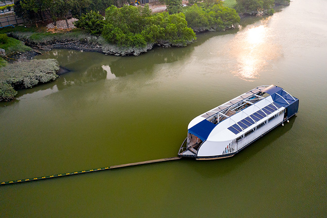 Interceptor™ 002 in Klang River, Selangor, Malaysia