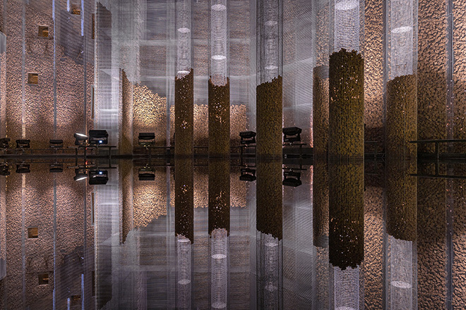 Studio Studio Studio - Edoardo Tresoldi, detail Diriyah Oasis, designed and curated by Designlab Experience. photo credit: ©Roberto Conte