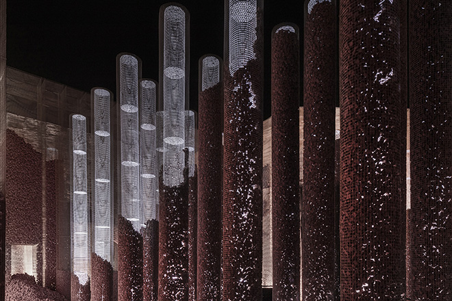 Studio Studio Studio - Edoardo Tresoldi, detail Diriyah Oasis, designed and curated by Designlab Experience. photo credit: ©Roberto Conte