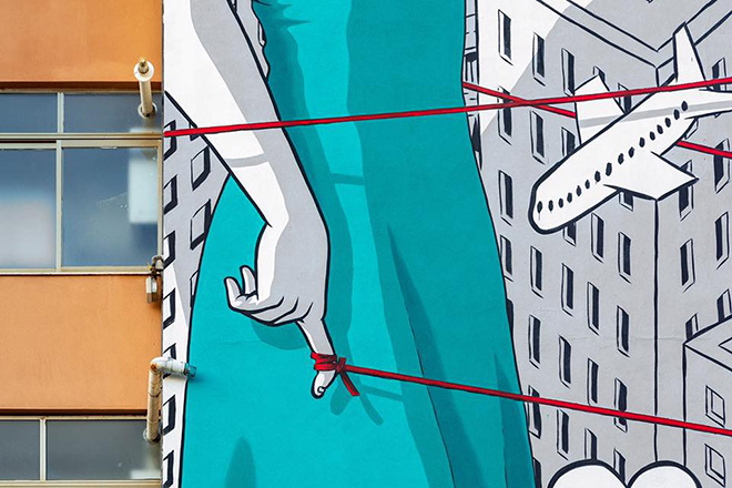 Millo - Wish, 167/B street, Lecce, Italy, 2019. photo credit Sergio Manzone