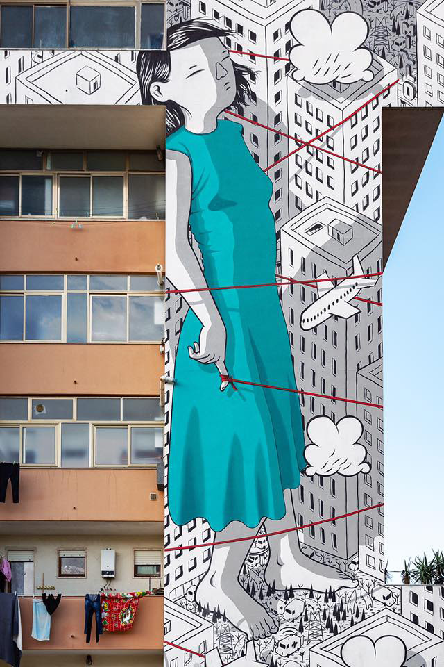 Millo - Wish, 167/B street, Lecce, Italy, 2019. photo credit Sergio Manzone