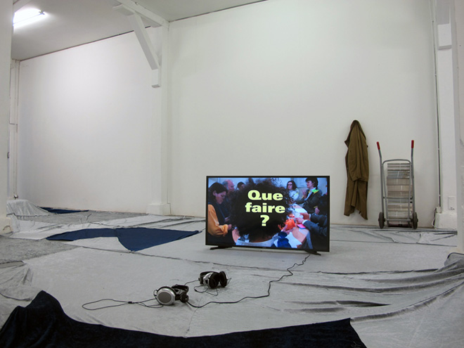 The Night Shift. Installation View. Courtesy of the artist and Piedras Gallery, Buenos Aires