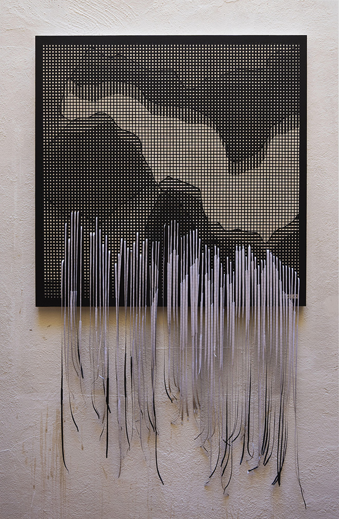 Sten Lex - Screen 1, stencil poster, 90 x 90 cm. MAGMA gallery