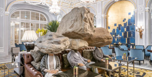 SUN YUAN & PENG YU - Teenager Teenager, 2011, simulation of sculpture, sofa, simulation of stone. Courtesy: the artist and GALLERIA CONTINUA. Photo by: Ela Bialkowska, OKNO Studio.