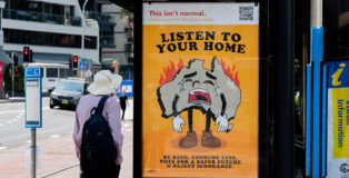 Bushfire Brandalism - Arte pubblica sovversiva in Australia