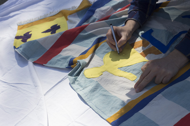 ULTRABANDIERE – Progetto di opere meticce