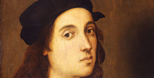 Raffaello - Autoritratto (Self portrait) - 1506-1508, olio su tavola di pioppo / oil on poplar panel Firenze, Gallerie degli Uffizi, Galleria delle Statue e delle Pitture Gabinetto fotografico delle Gallerie degli Uffizi - Su concessione del Ministero per i Beni e le Attività Culturali e del Turismo.