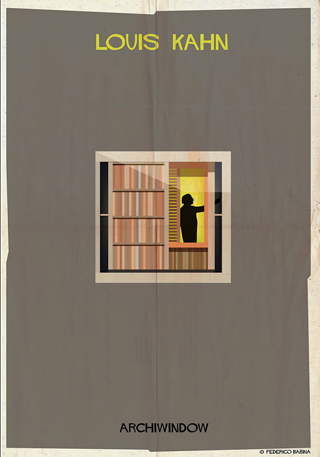 Federico Babina - Louis Kahn, Archiwindow