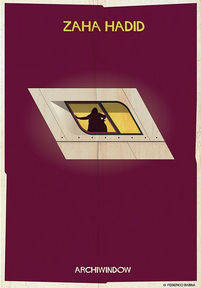 Federico Babina - Zaha Hadid, Archiwindow