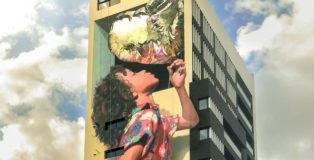 Martin Ron - Murale a Banfield (Argentina)
