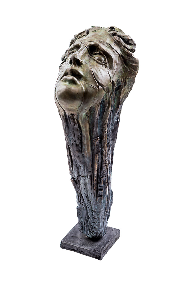 Michal Jackowski - Scream of Earth, 2017, Bronze 41 x 19 x 16 cm, 16.14 x 7.48 x 6.3 in Edition 1 of 12