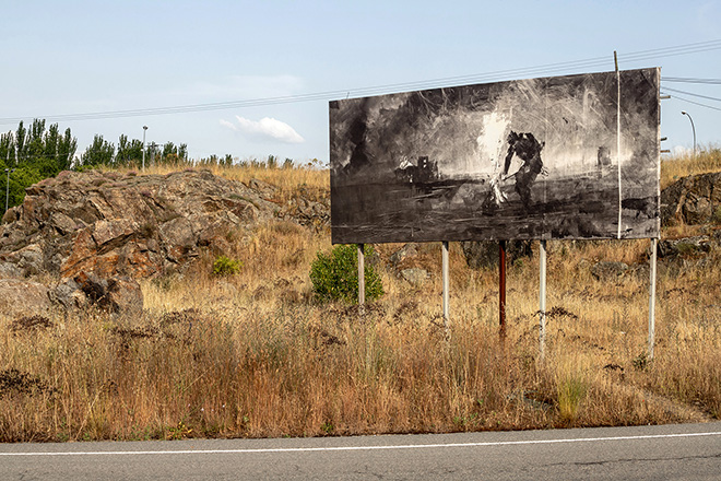 Gonzalo Borondo - INSURRECTA, Segovia, Spain. photo credit: Roberto Conte