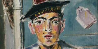 Filippo de Pisis - Il marinaio francese, 1930. Olio su tela, 60 × 50 cm Collezione privata. © Filippo de Pisis by SIAE 2019