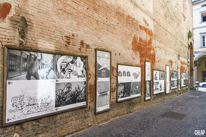 CHEAP - RECLAIM call for artist, 2020, Bologna, street poster art. photo credit: Michele Lapini