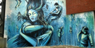 Alice Pasquini - Hamburg, 2016