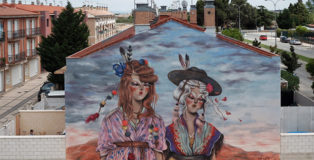 Miss Van - Mural for Avant Garde Tudela, 2020