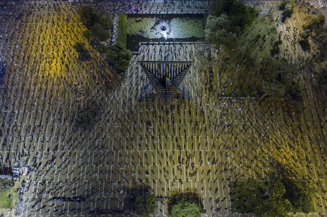 Tomer Appelbaum | Black Flag, Drone Photo Awards 2020 - Primo classificato Life Under Covid-19 category