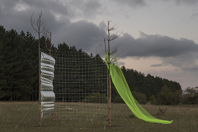 Alberonero - Monte Immagine. Installazione ambientale, Vallo di Nera (PG). photo credit: ©Roberto Conte