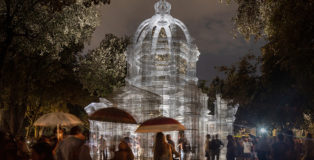 Edoardo Tresoldi - Etherea per Back to Nature - Arte Contemporanea a Villa Borghese, Roma. photo credit: Roberto Conte